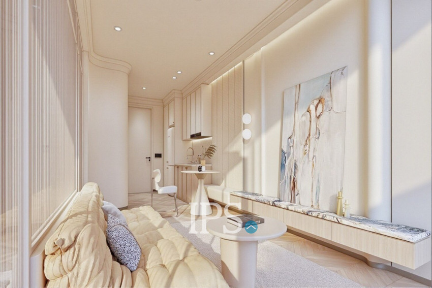 1 Bedroom Condo For Sale Type D - Time Square 11, BKK3, Phnom Penh