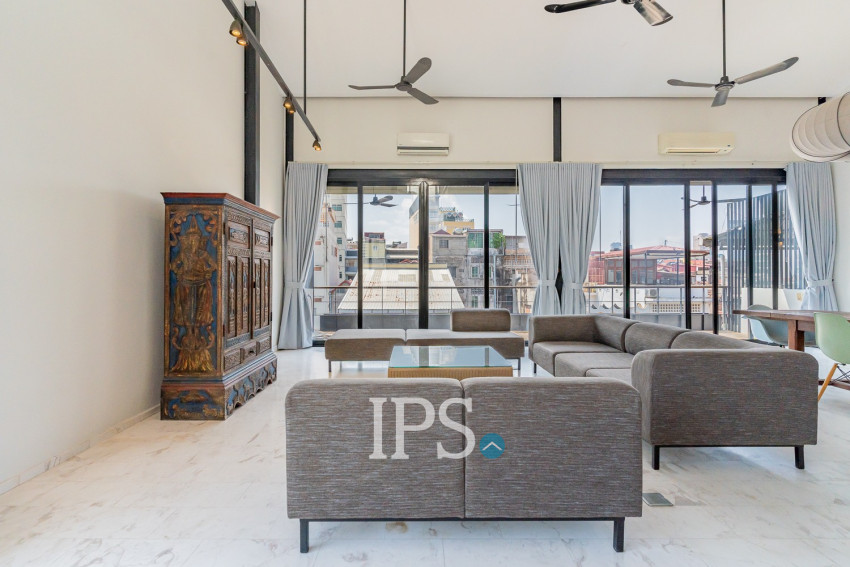 Renovated Duplex 4 Bedroom Apartment For Sale - Phsar Kandal 1, Phnom Penh