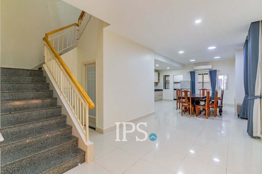 4 Bedroom Twin Villa For Rent - Hun Sen BLVD,  Phnom Penh
