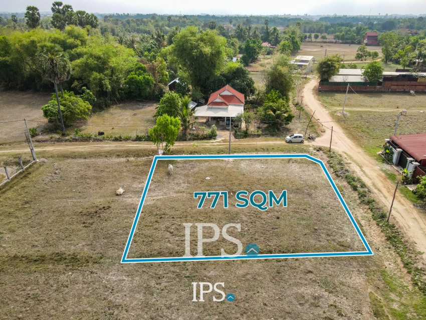 771 Sqm Land For Sale - Sambour, Siem Reap