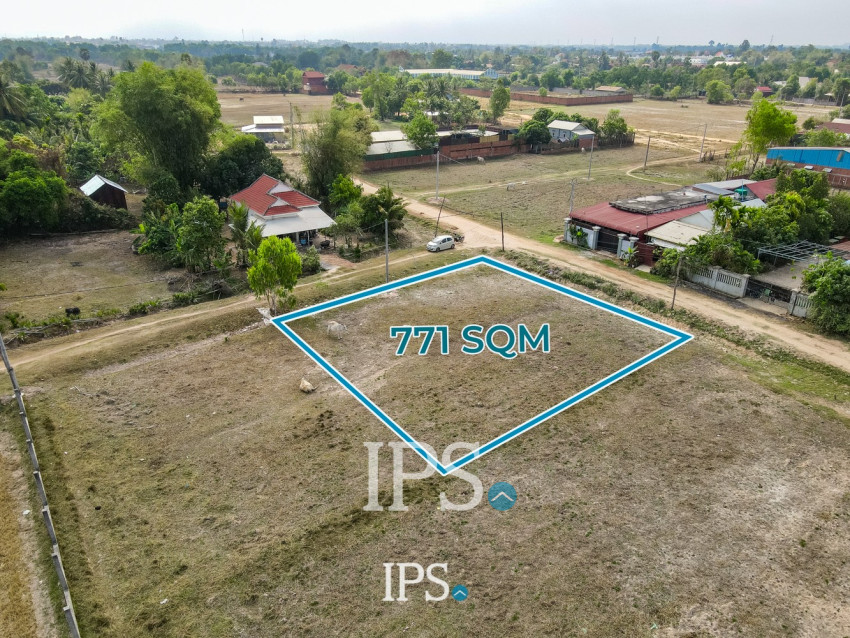 771 Sqm Land For Sale - Sambour, Siem Reap