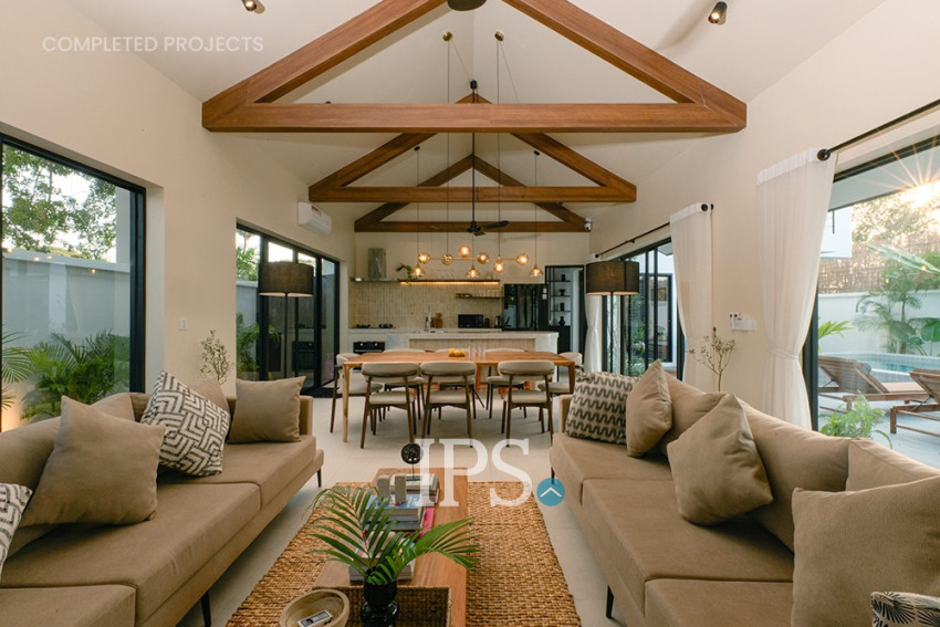 3 Bedroom Villa For Sale - Wat Chork, Svay Dangkum, Siem Reap