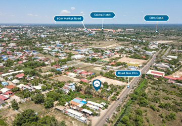 2,400 Sqm Commercial Land For Rent - Slor Kram, Siem Reap thumbnail