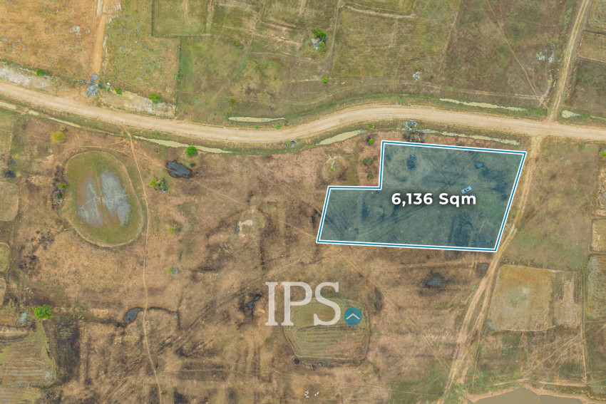 6,136 Sqm Land For Sale - Ang Snuol, Kandal Province