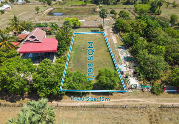 1,193 Sqm Land For Sale - Ampil, Prasat Bakong, Siem Reap thumbnail