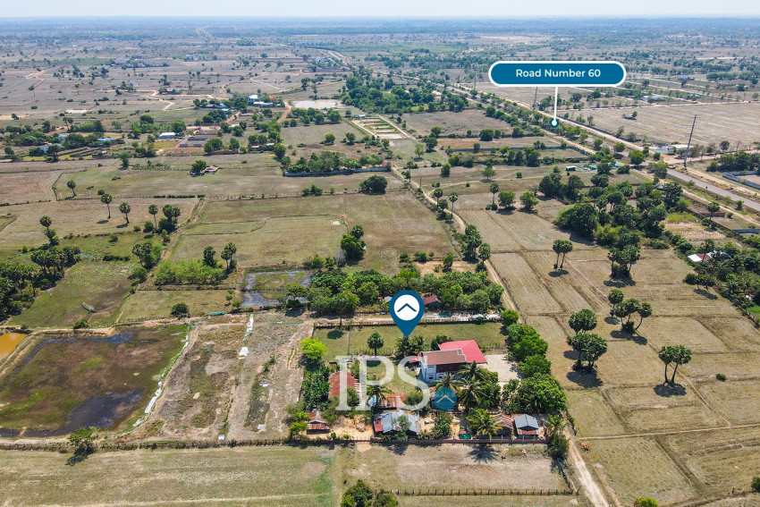 1,193 Sqm Land For Sale - Ampil, Prasat Bakong, Siem Reap