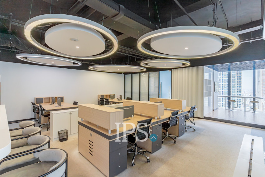 299.63 Sqm Office For Rent - Tonle Bassac, Phnom Penh