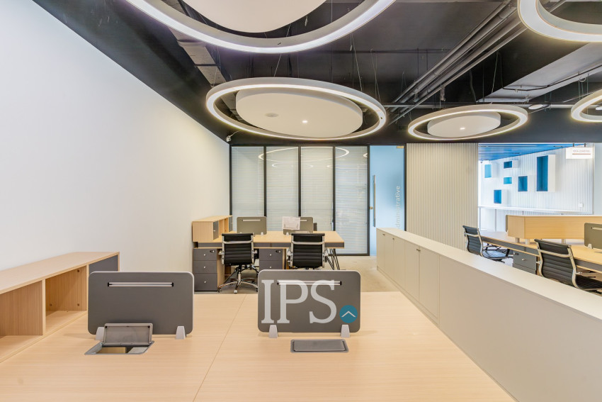 299.63 Sqm Office For Rent - Tonle Bassac, Phnom Penh