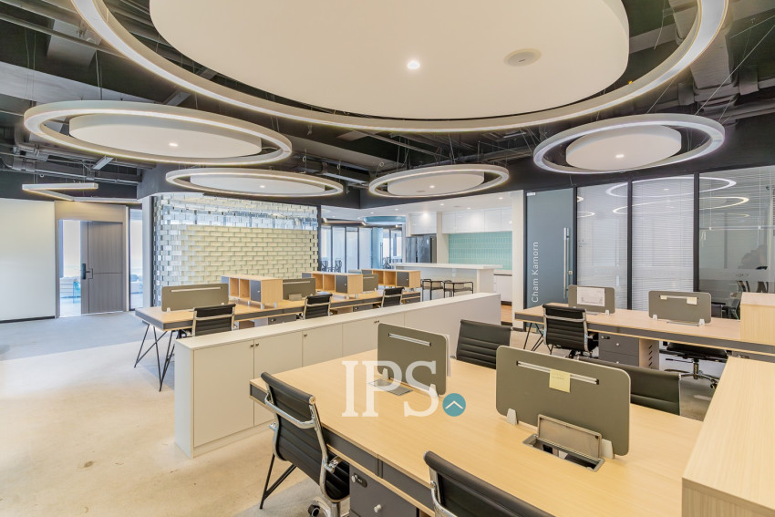 299.63 Sqm Office For Rent - Tonle Bassac, Phnom Penh