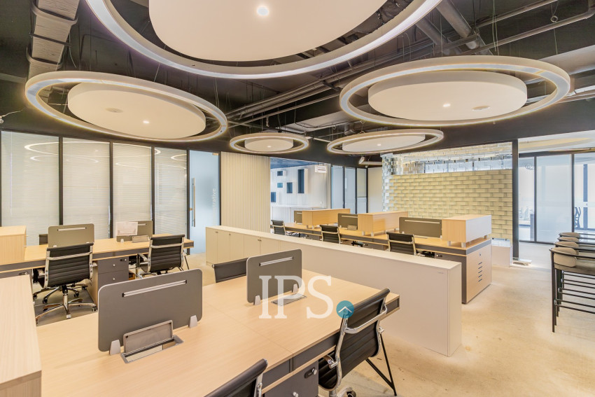 299.63 Sqm Office For Rent - Tonle Bassac, Phnom Penh