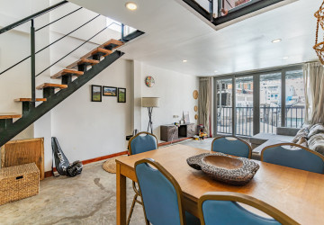 Renovated Loft 2 Bedroom Apartment For Rent - Phsar Kandal 1, Phnom Penh thumbnail