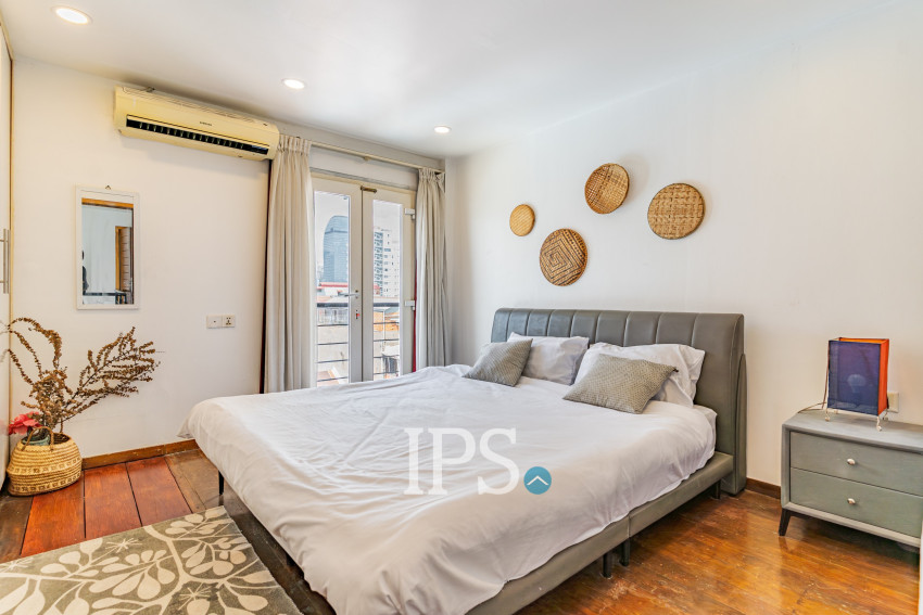Renovated Loft 2 Bedroom Apartment For Rent - Phsar Kandal 1, Phnom Penh