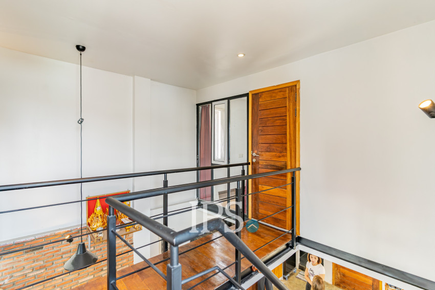 Renovated Loft 2 Bedroom Apartment For Sale - Phsar Kandal 1, Phnom Penh