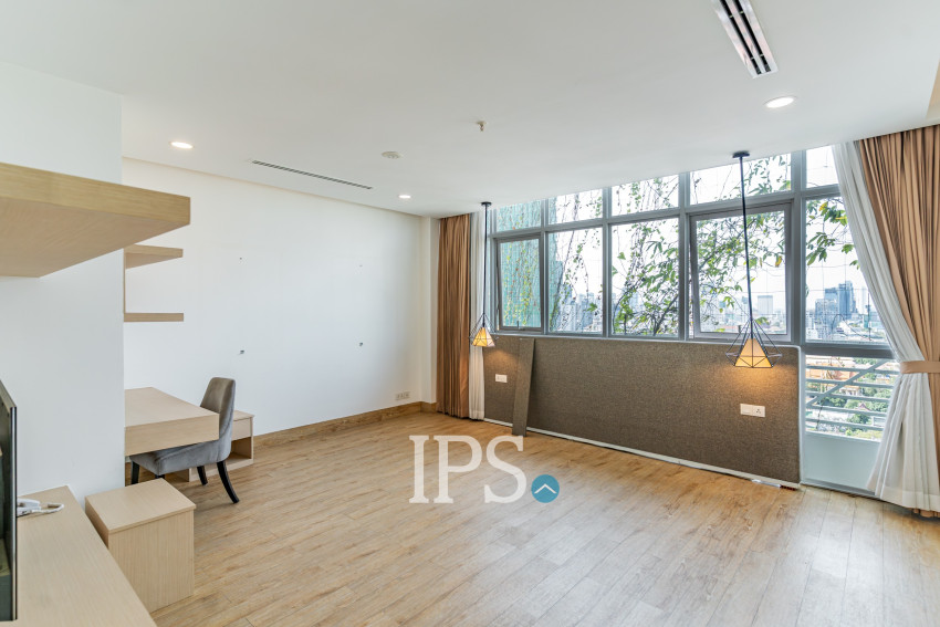 Duplex 5 Bedroom Serviced Penthouse For Rent - BKK1, Phnom Penh