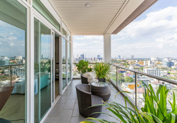 Duplex 5 Bedroom Serviced Penthouse For Rent - BKK1, Phnom Penh thumbnail