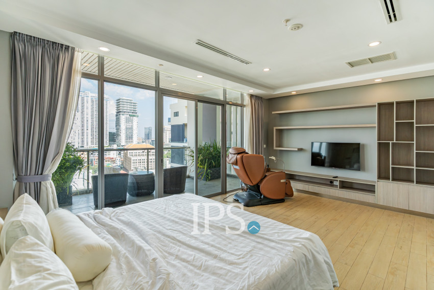 Duplex 5 Bedroom Serviced Penthouse For Rent - BKK1, Phnom Penh