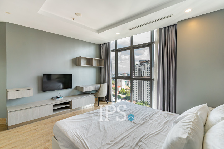 Duplex 5 Bedroom Serviced Penthouse For Rent - BKK1, Phnom Penh