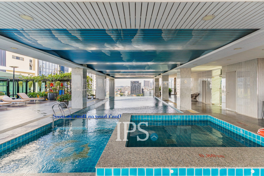 Duplex 5 Bedroom Serviced Penthouse For Rent - BKK1, Phnom Penh