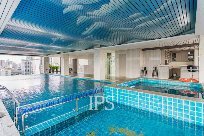 Duplex 5 Bedroom Serviced Penthouse For Rent - BKK1, Phnom Penh