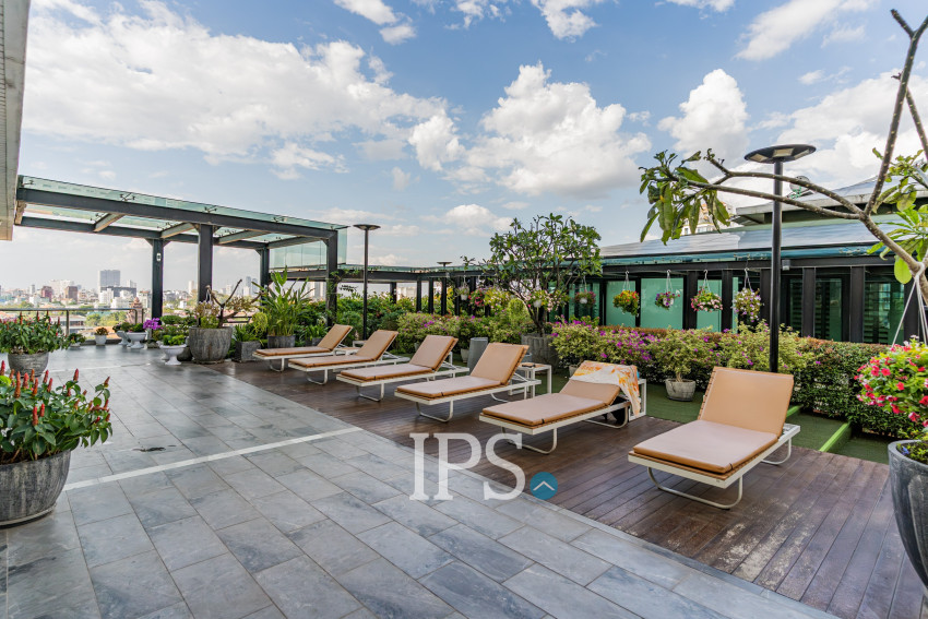 3 Bedroom Serviced Apartment For Rent - BKK1, Phnom Penh