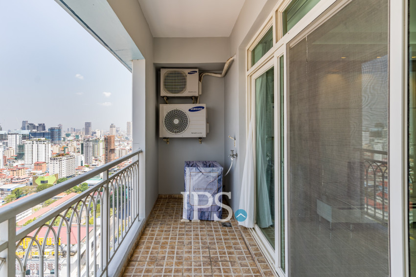 1 Bedroom Condo For Rent - DeCastle Royal, BKK1, Phnom Penh