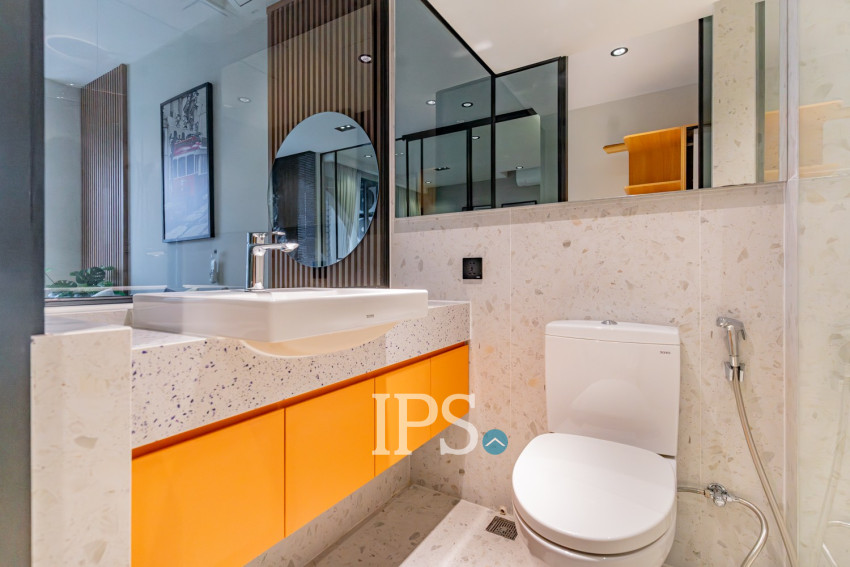 1 Bedroom Condo For Rent - Time Square 5, BKK1, Phnom Penh