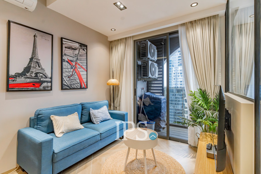 1 Bedroom Condo For Rent - Time Square 5, BKK1, Phnom Penh