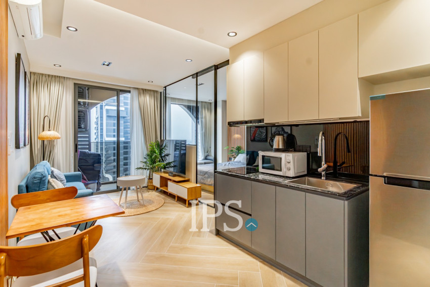 1 Bedroom Condo For Rent - Time Square 5, BKK1, Phnom Penh