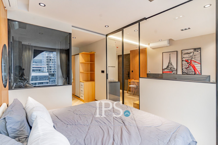 1 Bedroom Condo For Rent - Time Square 5, BKK1, Phnom Penh