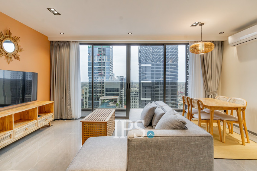 3 Bedroom Condo For Rent - Time Square 5, BKK1, Phnom Penh