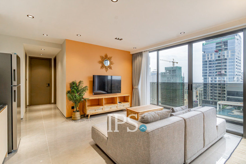 3 Bedroom Condo For Rent - Time Square 5, BKK1, Phnom Penh