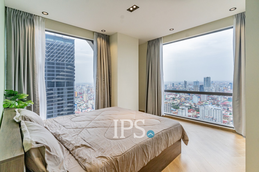 3 Bedroom Condo For Rent - Time Square 5, BKK1, Phnom Penh