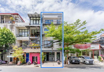 5 Bedroom Shophouse For Rent - Tonle Bassac, Phnom Penh thumbnail