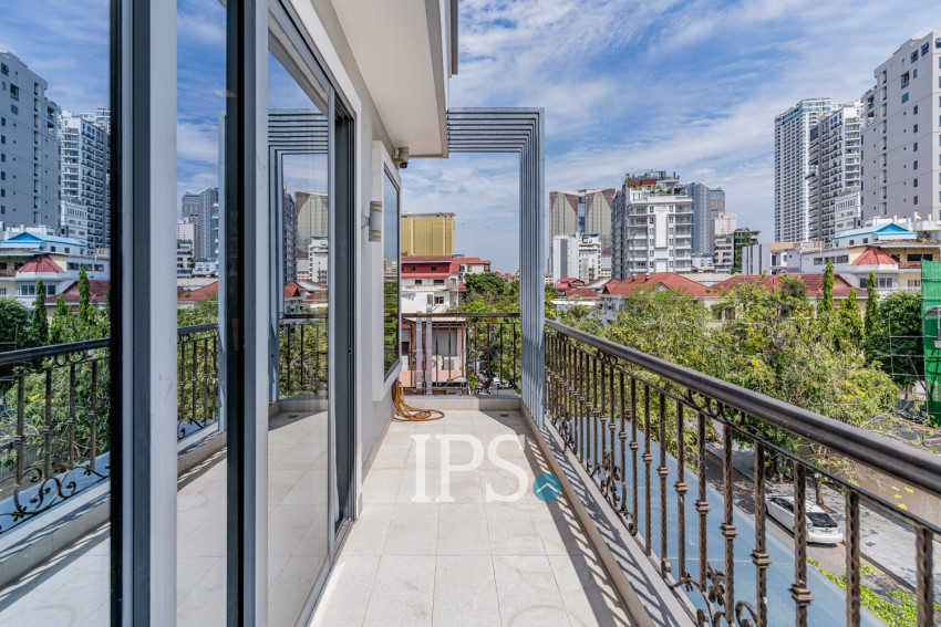 5 Bedroom Shophouse For Rent - Tonle Bassac, Phnom Penh