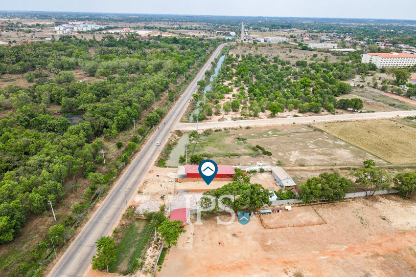 248 Sqm Commercial Land For Sale - Sra Ngae, Siem Reap