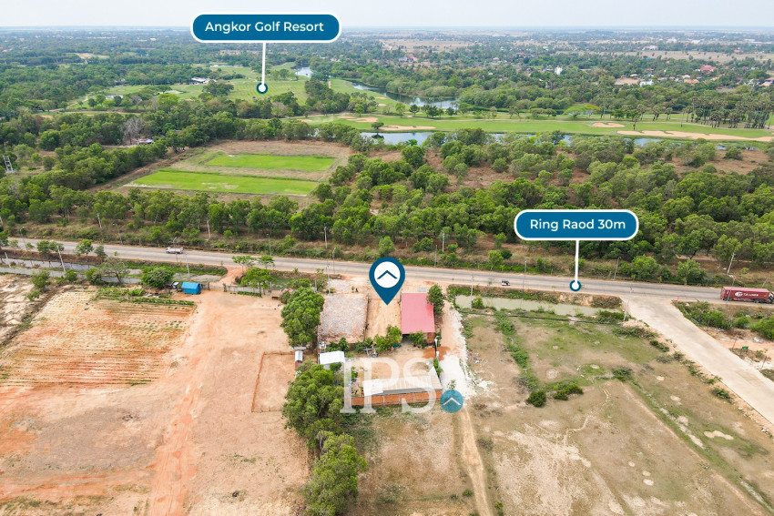 248 Sqm Commercial Land For Sale - Sra Ngae, Siem Reap