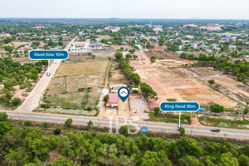 248 Sqm Commercial Land For Sale - Sra Ngae, Siem Reap