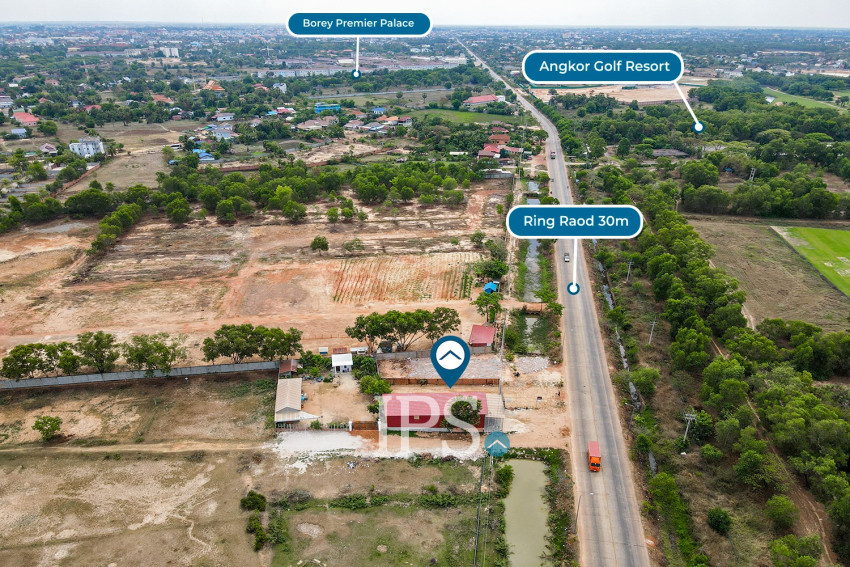 248 Sqm Commercial Land For Sale - Sra Ngae, Siem Reap