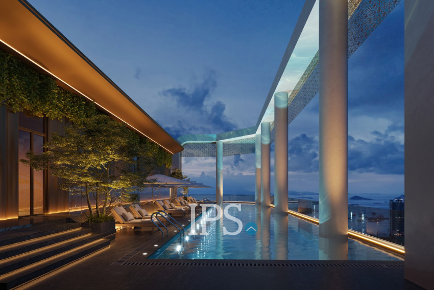 2 Bedroom Condo For Sale Type B1 - Le Conde 2, BKK1, Phnom Penh