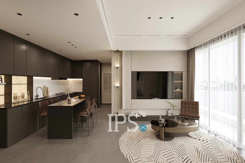 3 Bedroom Condo For Sale Type C1 - Le Conde 2, BKK1, Phnom Penh