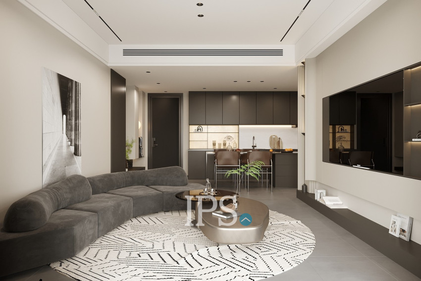 3 Bedroom Condo For Sale Type C1 - Le Conde 2, BKK1, Phnom Penh