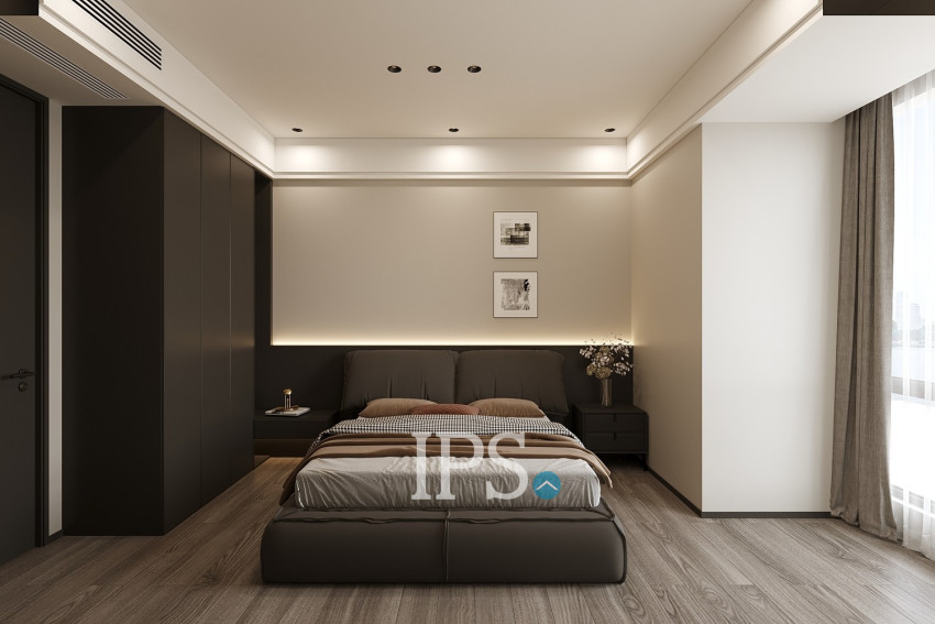 3 Bedroom Condo For Sale Type C1 - Le Conde 2, BKK1, Phnom Penh