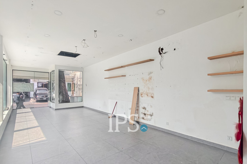 80 Sqm Retail Space For Rent - BKK1, Phnom Penh