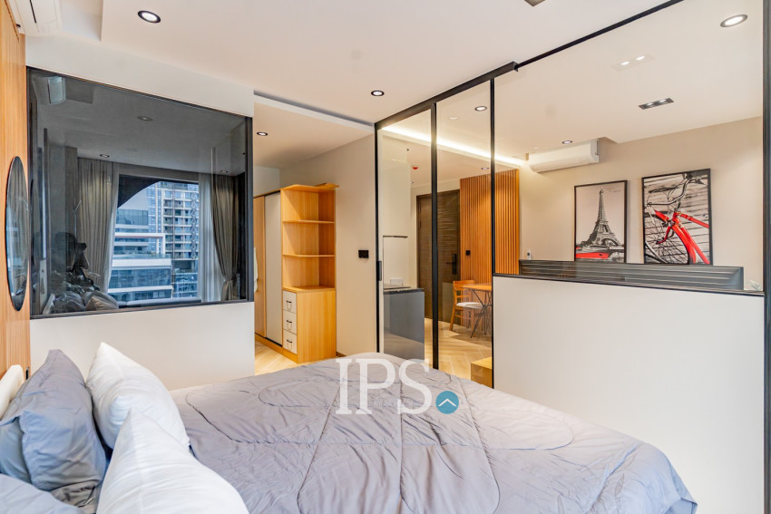 1 Bedroom Condo For Rent - Time Square 5, BKK1, Phnom Penh