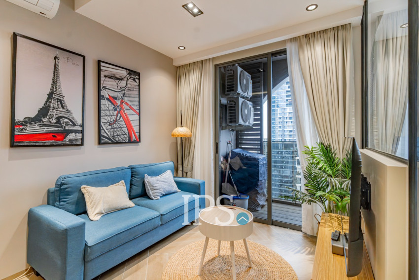 1 Bedroom Condo For Rent - Time Square 5, BKK1, Phnom Penh