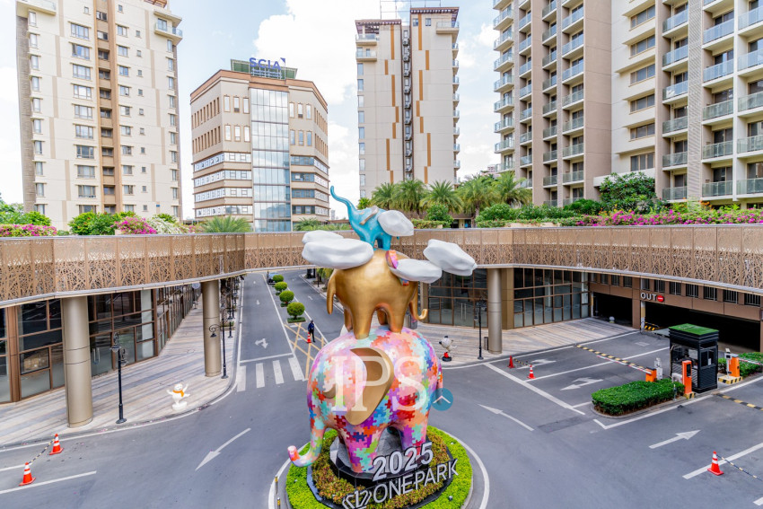 2 Bedroom Duplex  Apartment For Rent - One Park, Srah Chork, Phnom Penh