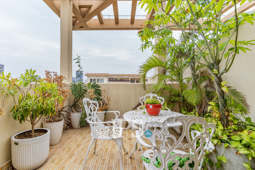 2 Bedroom Duplex  Apartment For Rent - One Park, Srah Chork, Phnom Penh