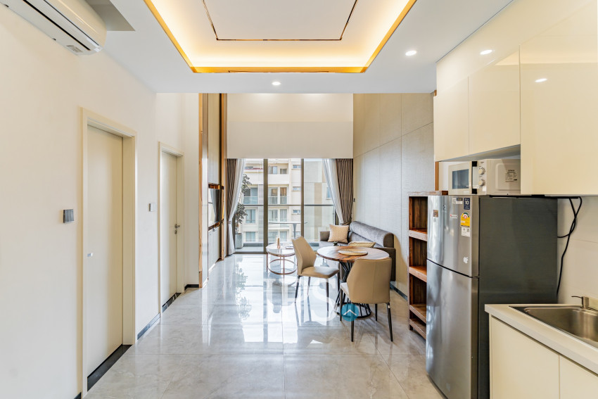 2 Bedroom Duplex  Apartment For Rent - One Park, Srah Chork, Phnom Penh