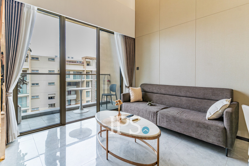 2 Bedroom Duplex  Apartment For Rent - One Park, Srah Chork, Phnom Penh