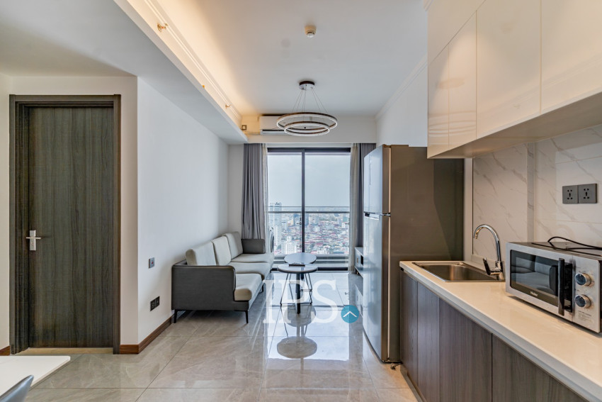 1 Bedroom Condo For Rent - Agile Sky Residence, BKK3, Phnom Penh